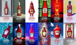 Heinz and AI-Drawn Ketchup